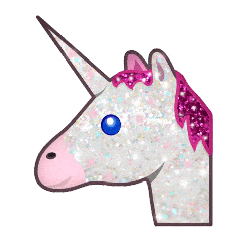 unicorn glitter gif