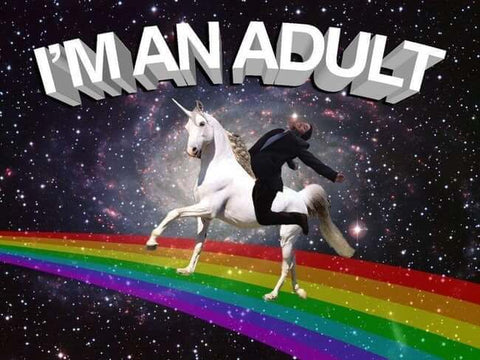 adult unicorn meme