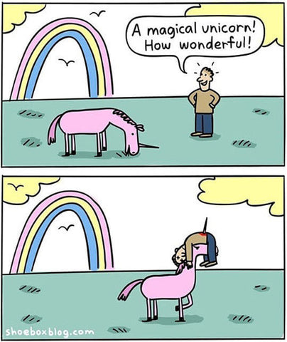 unicorn comic meme