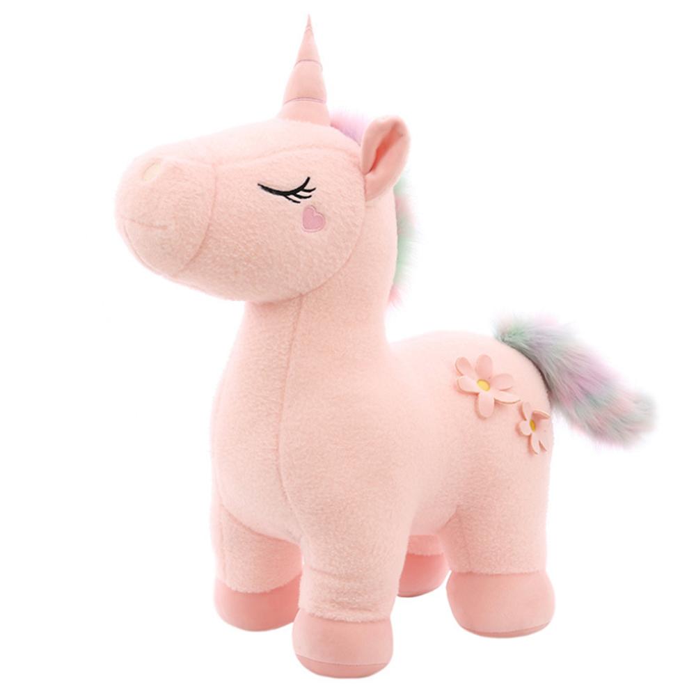 pink unicorn soft toy