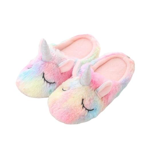 unicorn slippers size 9