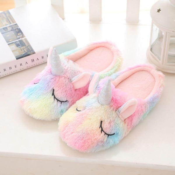 unicorn night slippers