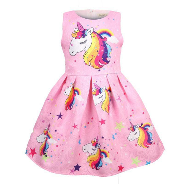 next pink unicorn dress
