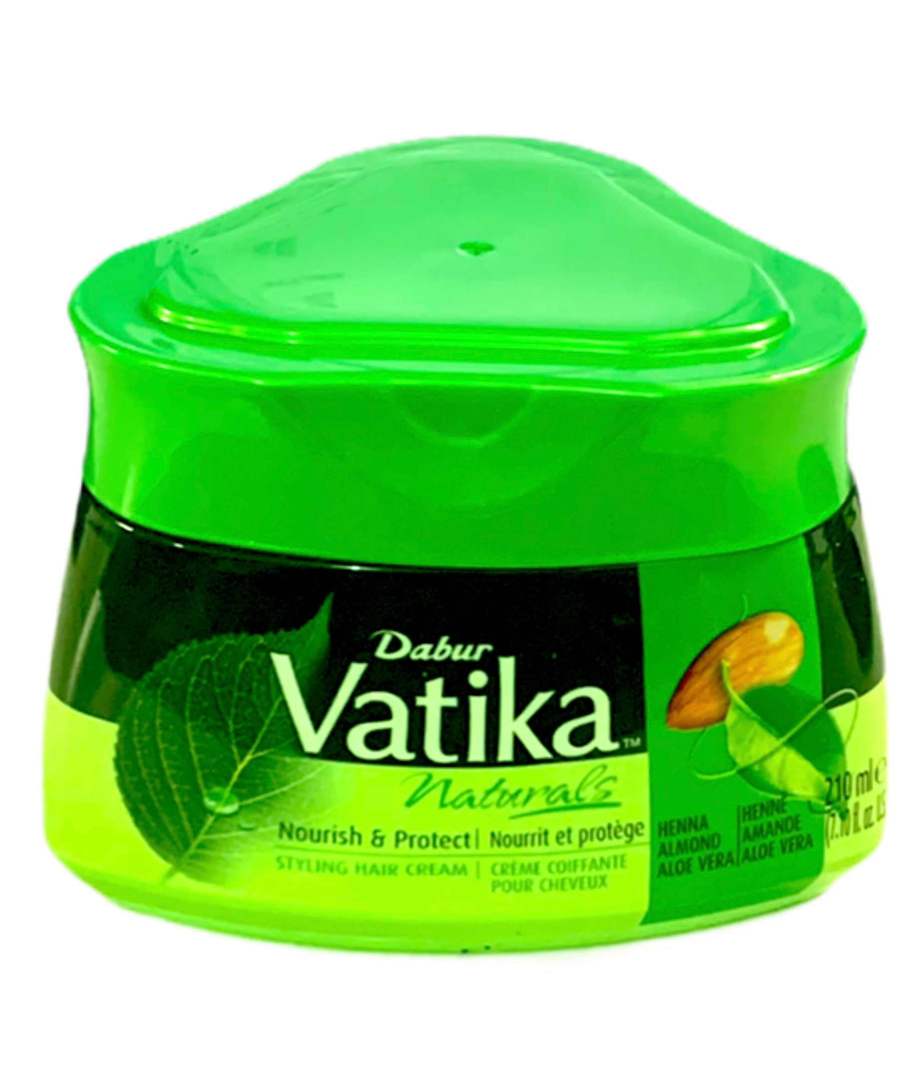 Vatika Hair Cream- Henna Almond Aloe Vera 210ml | MyBakhoor