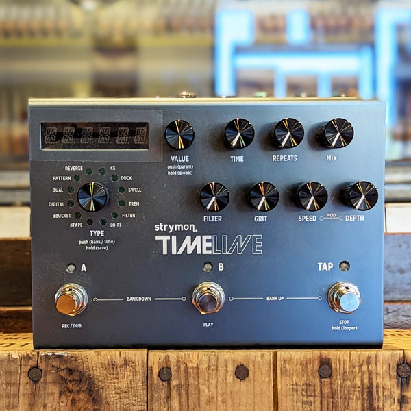 Strymon Timeline Delay Pedal w/Box – Spicer's Music