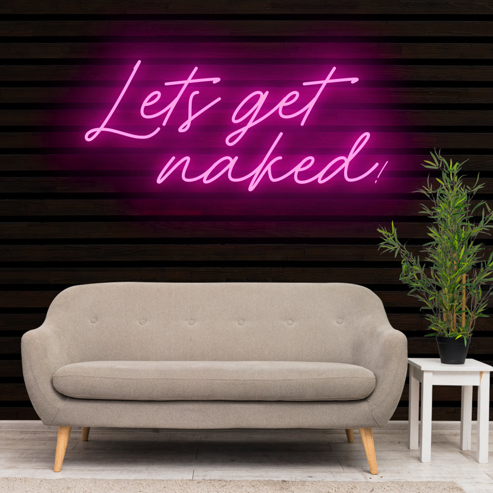 get naked neon light