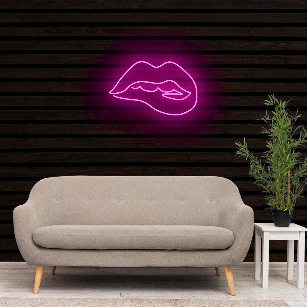 Featured image of post Pink Lips Neon Sign