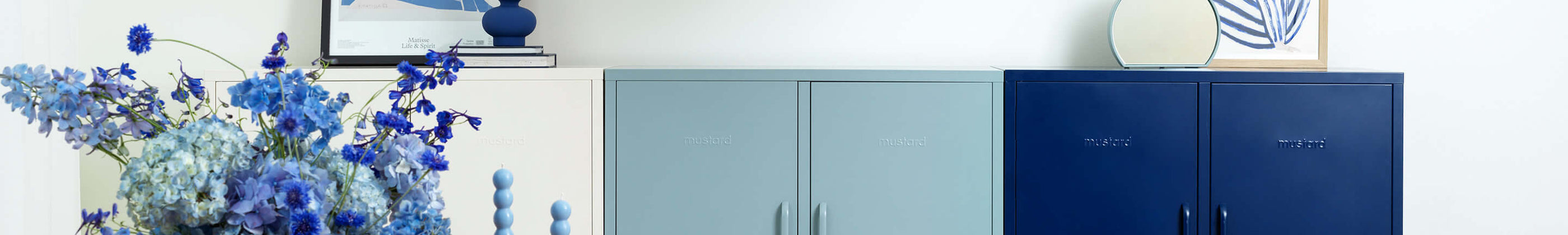 Mustard Made is all about offering you practical, yet stylish, storage solutions. Their range of lockers are super versatile, perfect for a bedroom, home office, kids room, or living spaces, they also come in a wide selection of fun and bright colours.