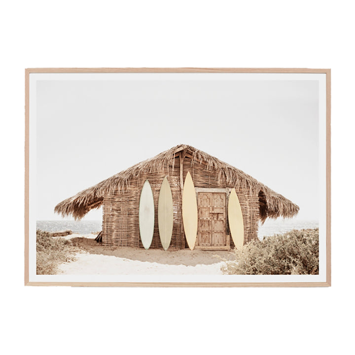 Surf Hut Print