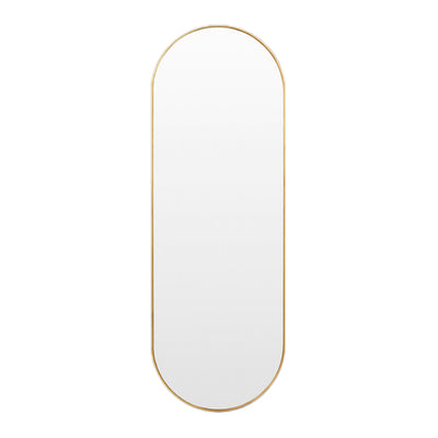 Bjorn Oval Mirror (Brass)