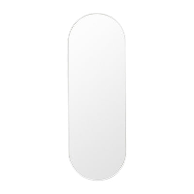 Bjorn Oval Mirror (Bright White)