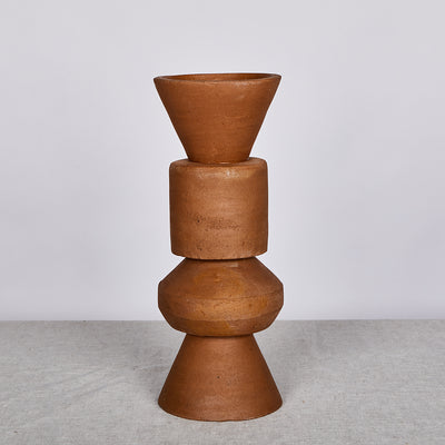 Terracotta 4 Vase