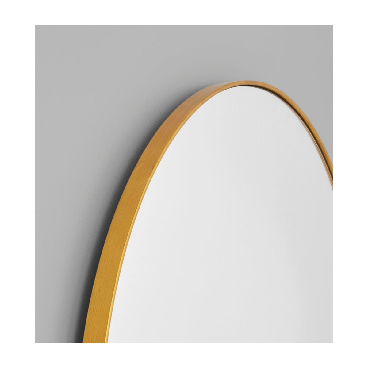 Bjorn Arch Floor Mirror (Brass)