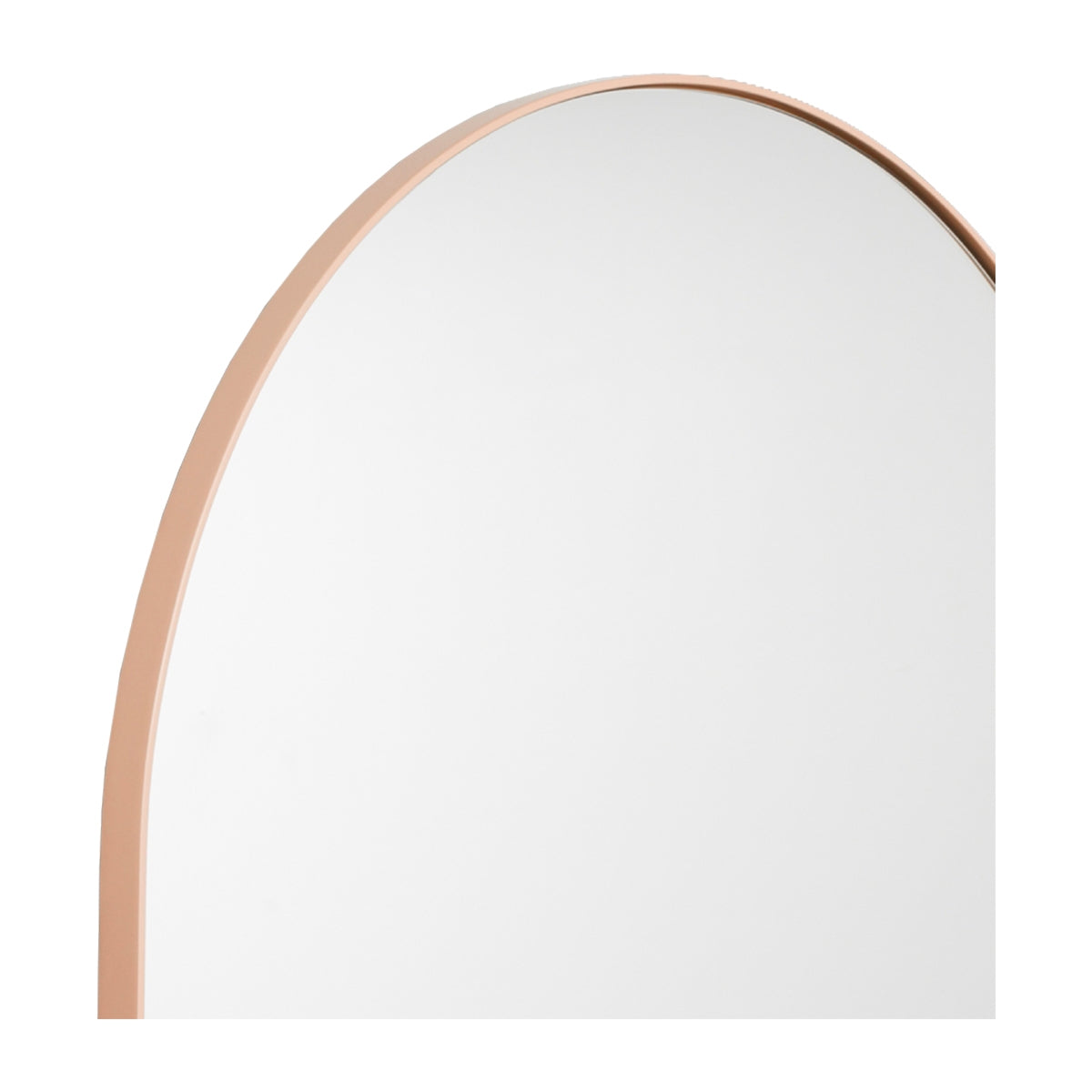 Bjorn Arch Floor Mirror (Powder)