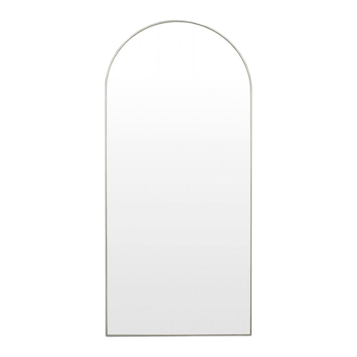 Bjorn Arch Floor Mirror (Silver)