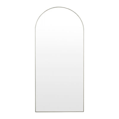 Bjorn Arch Floor Mirror (Silver)