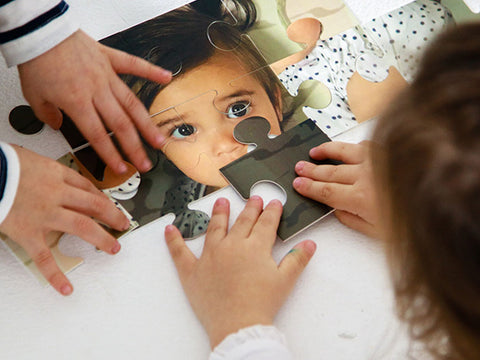 Puzzle mit eigenem Foto online gestalten bei Kleine Prints