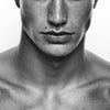 homme machoire carree
