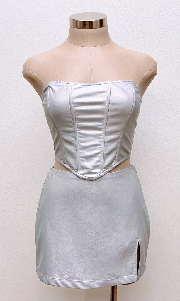 Astro Bustier Crop Top