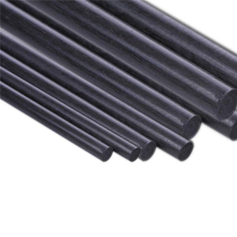 5pcs 4mm*500mm Carbon Fiber Rods for Sand-Table RC Airplane  IN California
