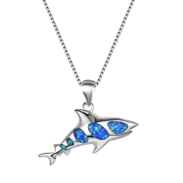 shark necklace that tracks shark