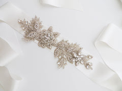 Fleur Silk Sash