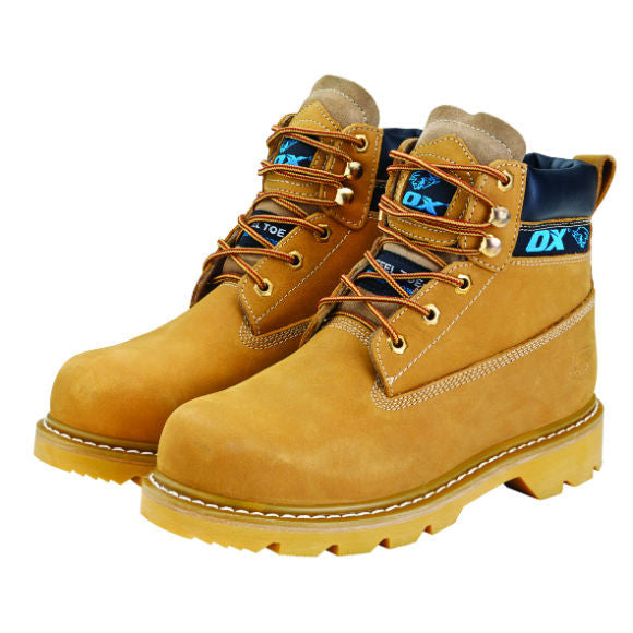 nubuck steel toe boots