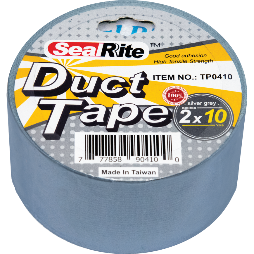 New Rolls 2" x 10 Yards RoadPro DUCT TAPE Strong Hold Silver Grey LOT of 10 