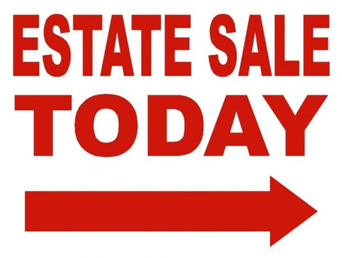 Estate Sale Sign 