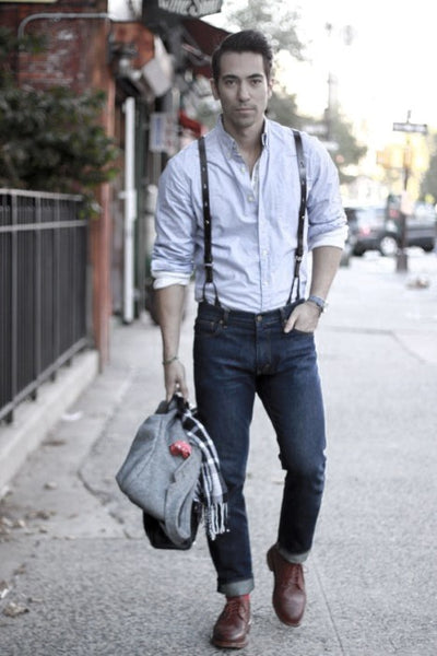 The Best Suspenders To Wear With Jeans - JJ Suspenders