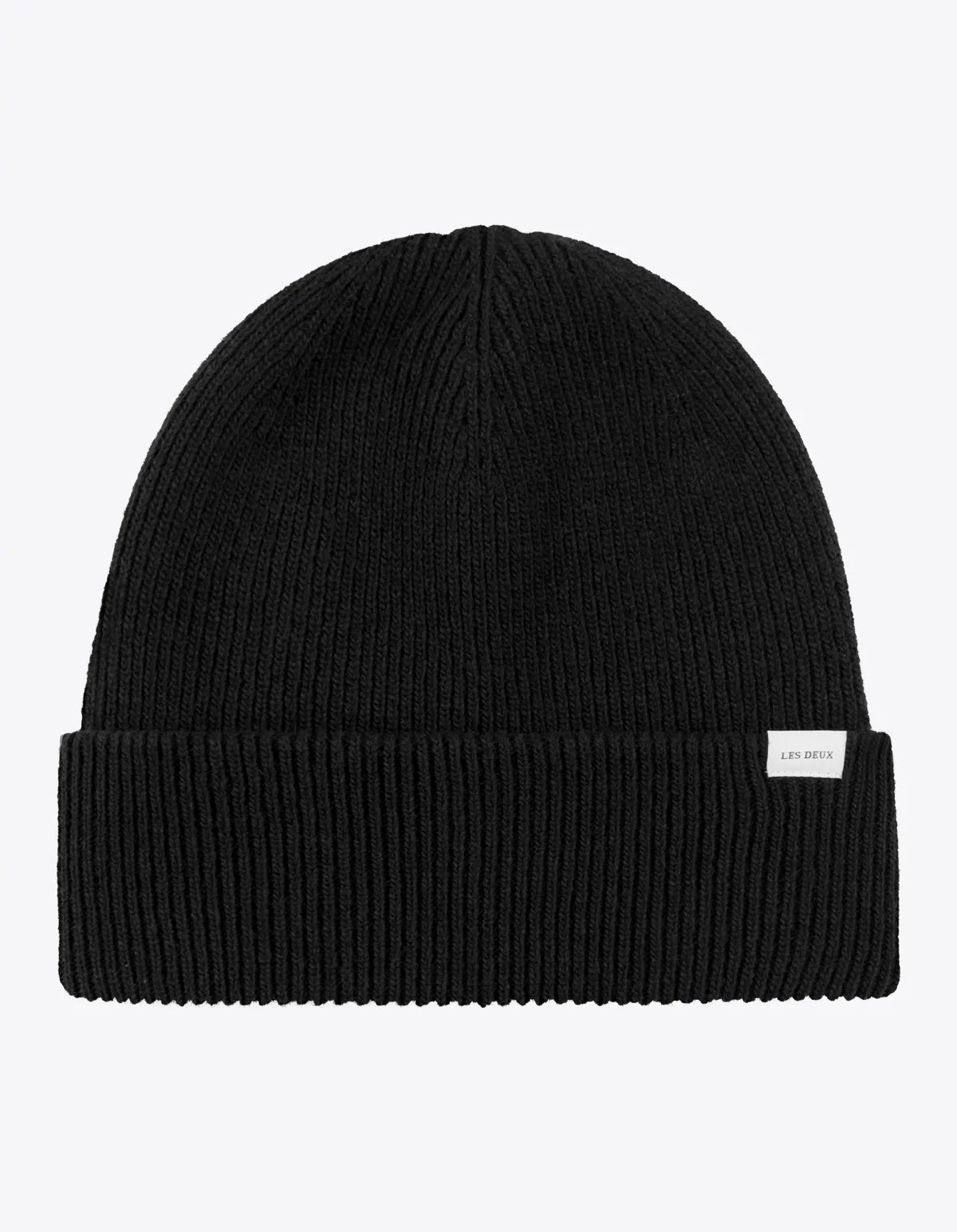 Wayne Black Wool Beanie