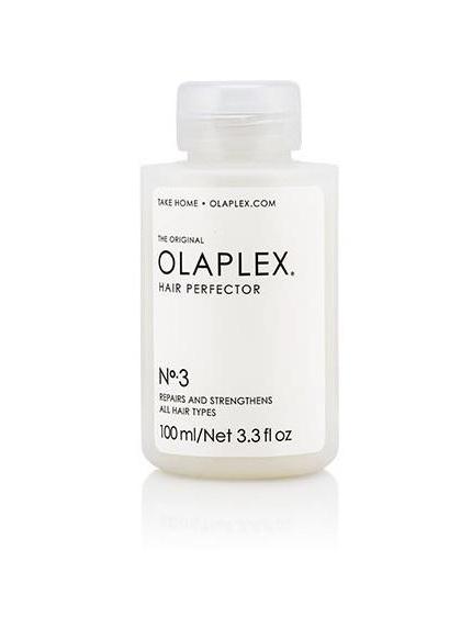 Olaplex No.3 hair perfector treatment bottle on white background