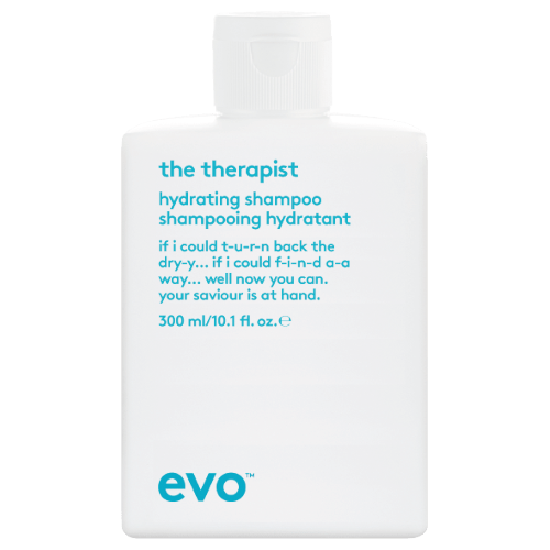 Evo evolving hydrating shampoo for greasy hair bottle