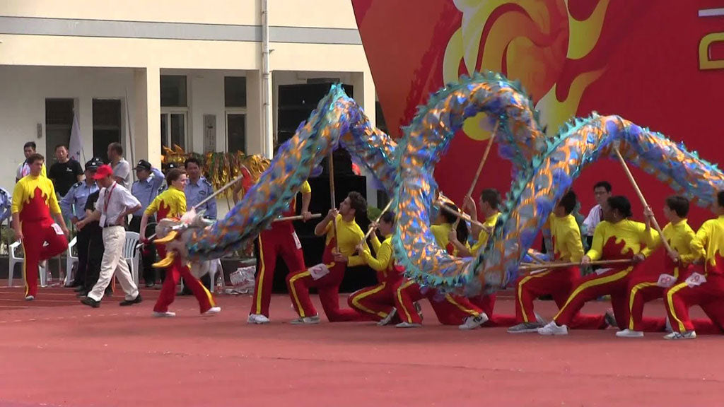 Dragon Dance in Shanghai