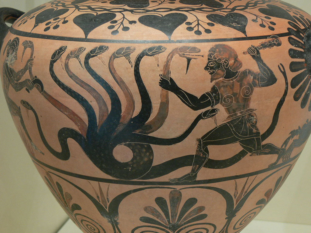 Hydra of Lerna Against Heracles