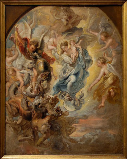 The Virgin of the Apocalypse - Rubens
