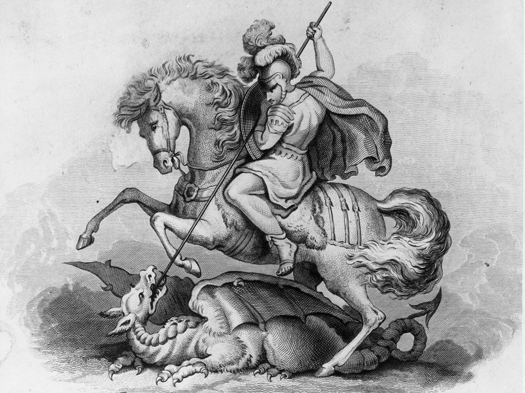 Saint George slaying the Dragon