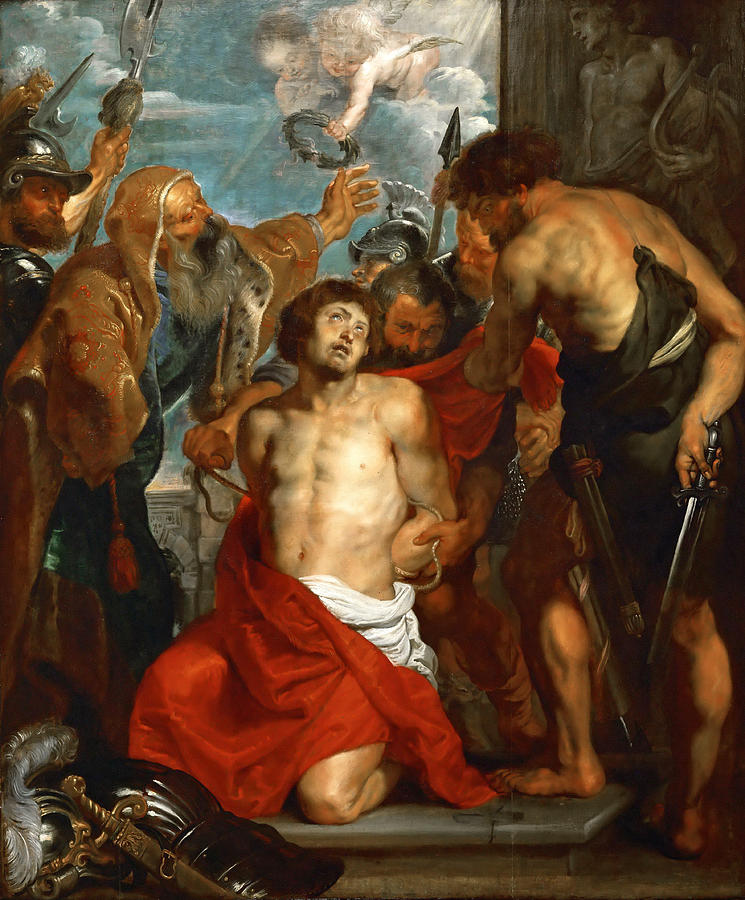 Saint George martyrdom by Rubens