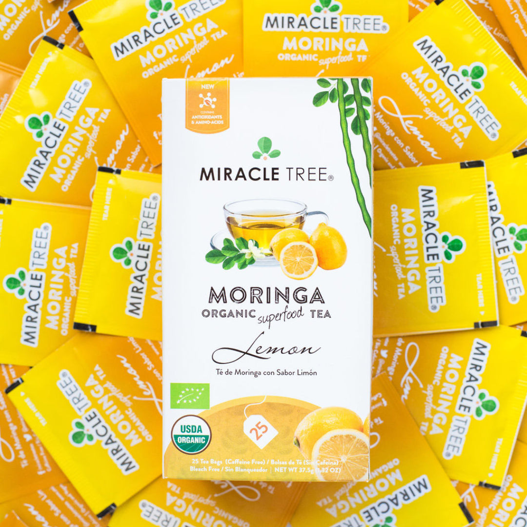 Organic Moringa Tea, Lemon - Instructions Master