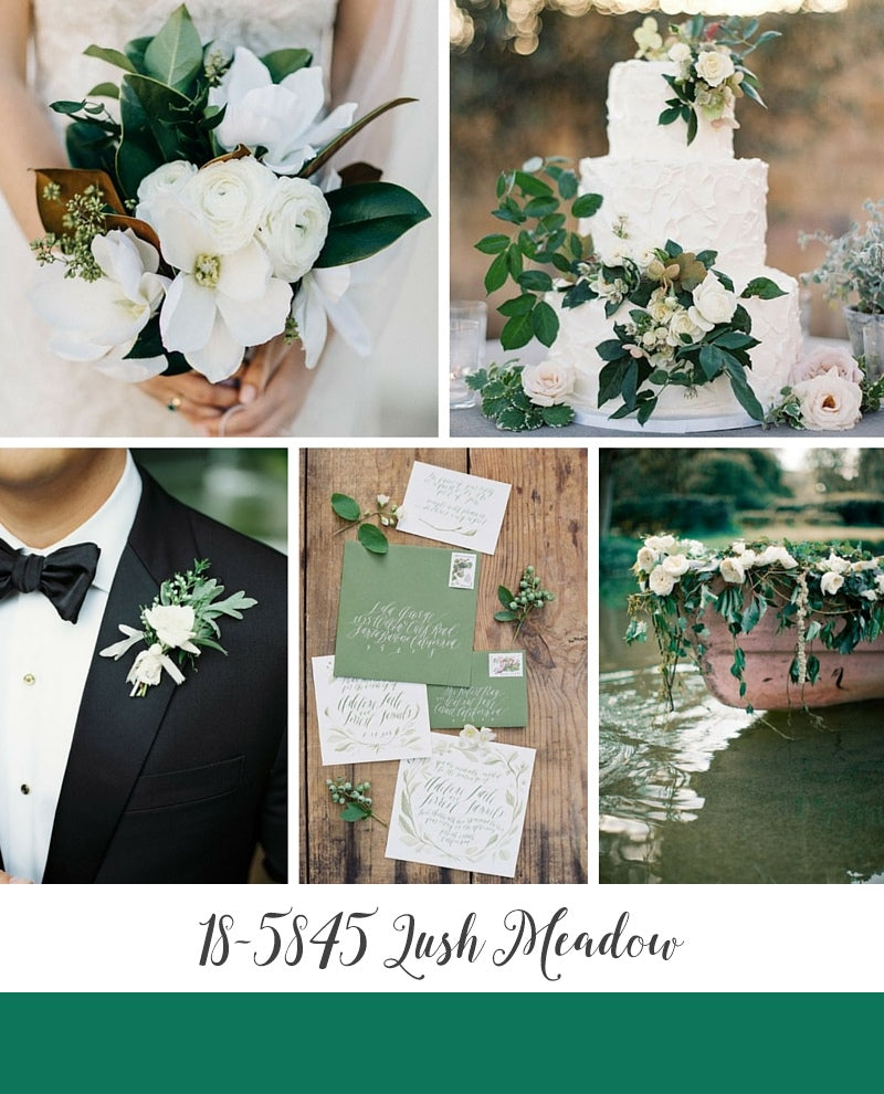 Lush Meadow green wedding inspiration