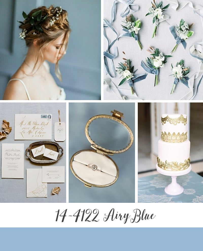 Airy blue wedding inspiration 