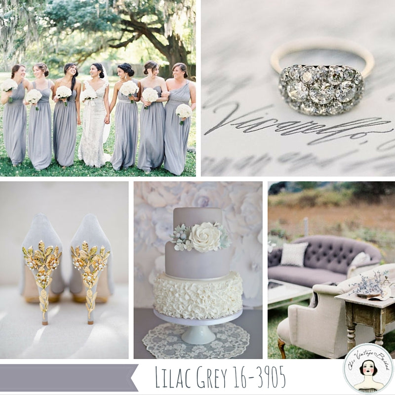 Lilac Gray wedding ideas