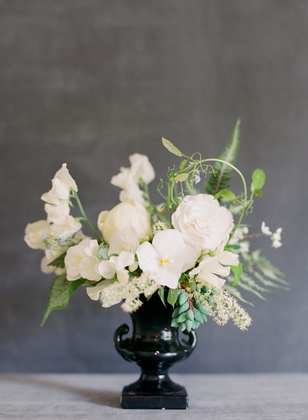 White flower arrangement