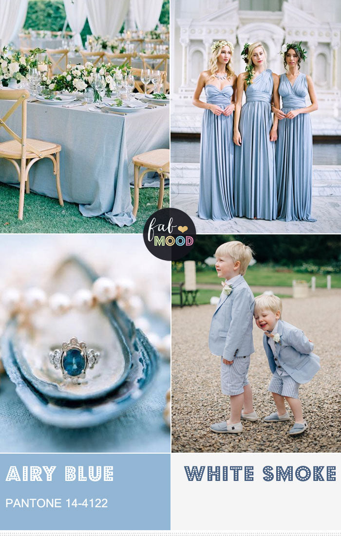 Airy Blue wedding ideas and inspiration