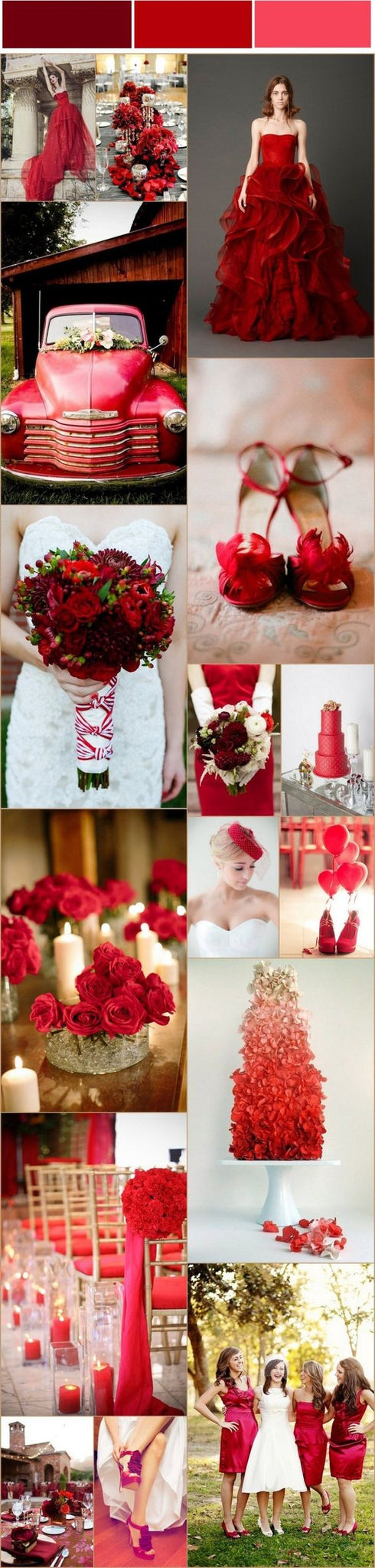Red wedding inspiration