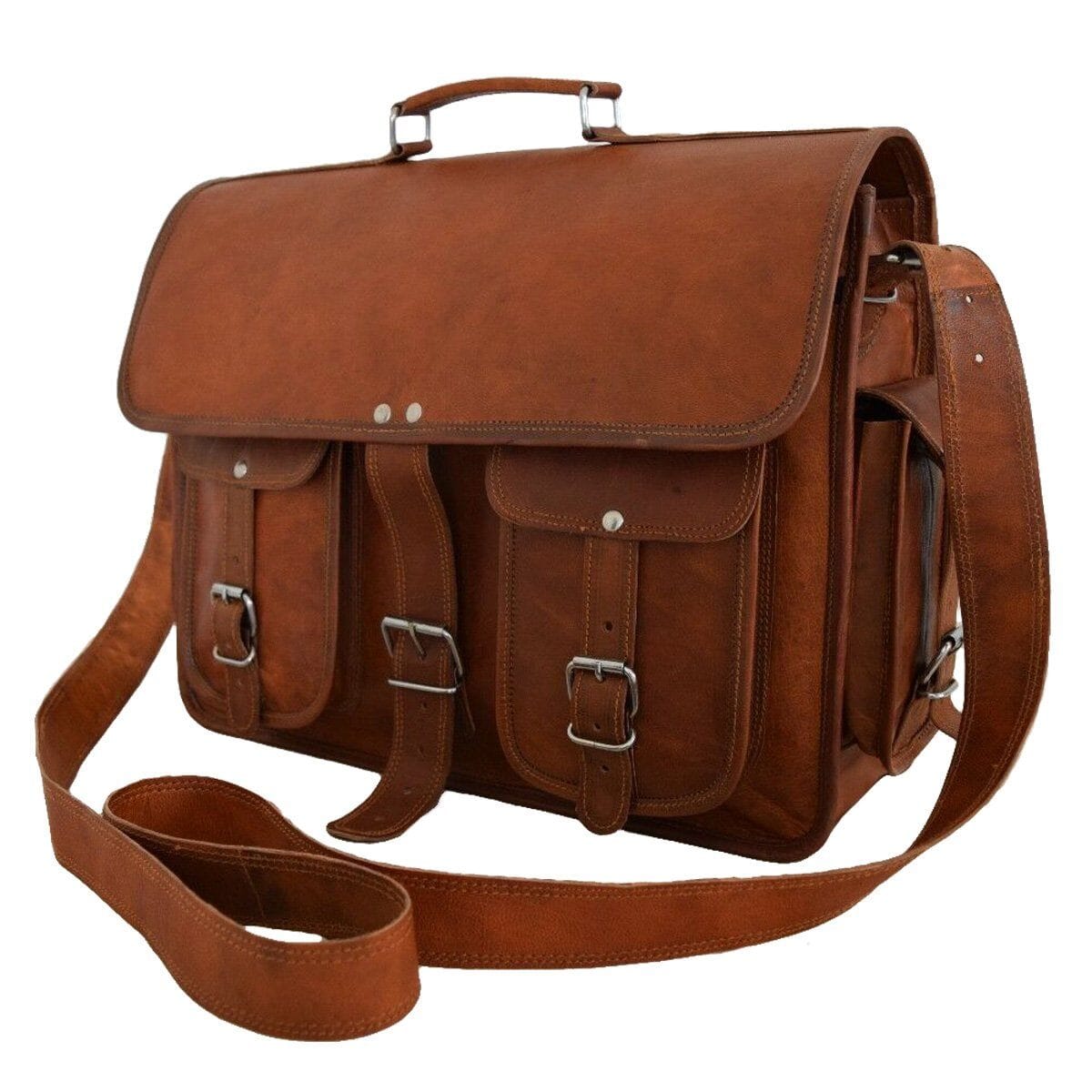 leather briefcase backpack convertible