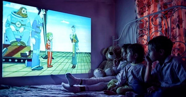 Bedtime Stories with Home Projector