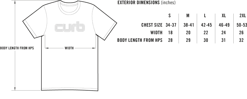 Curb-Size-Chart