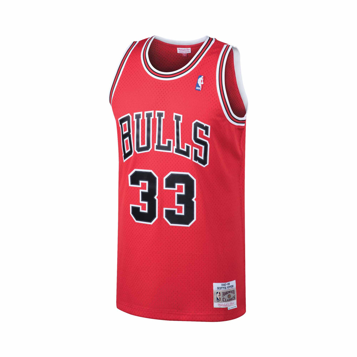 97 98 Black Scottie Pippen 33 Chicago Bulls Swingman Basketball Jersey Stitched 
