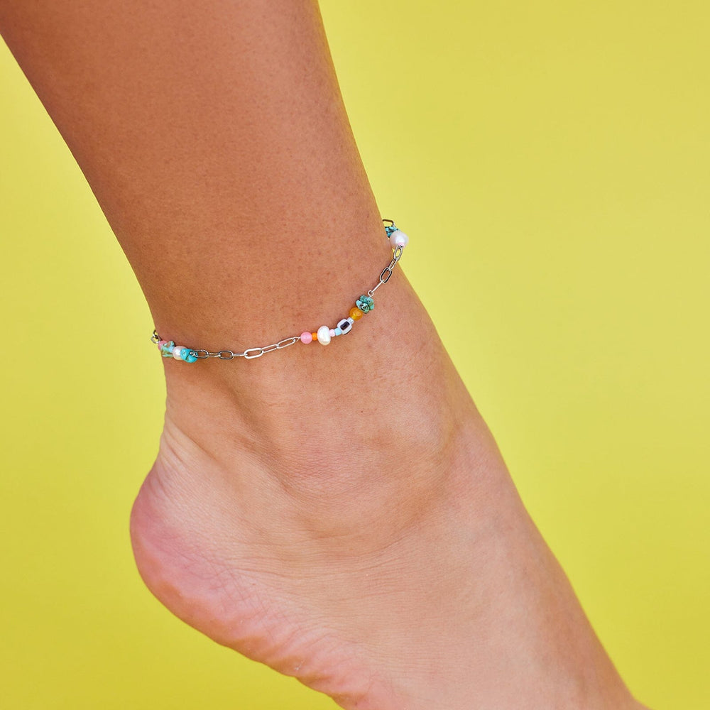 Sweet Melody Chain & Bead Anklet 2
